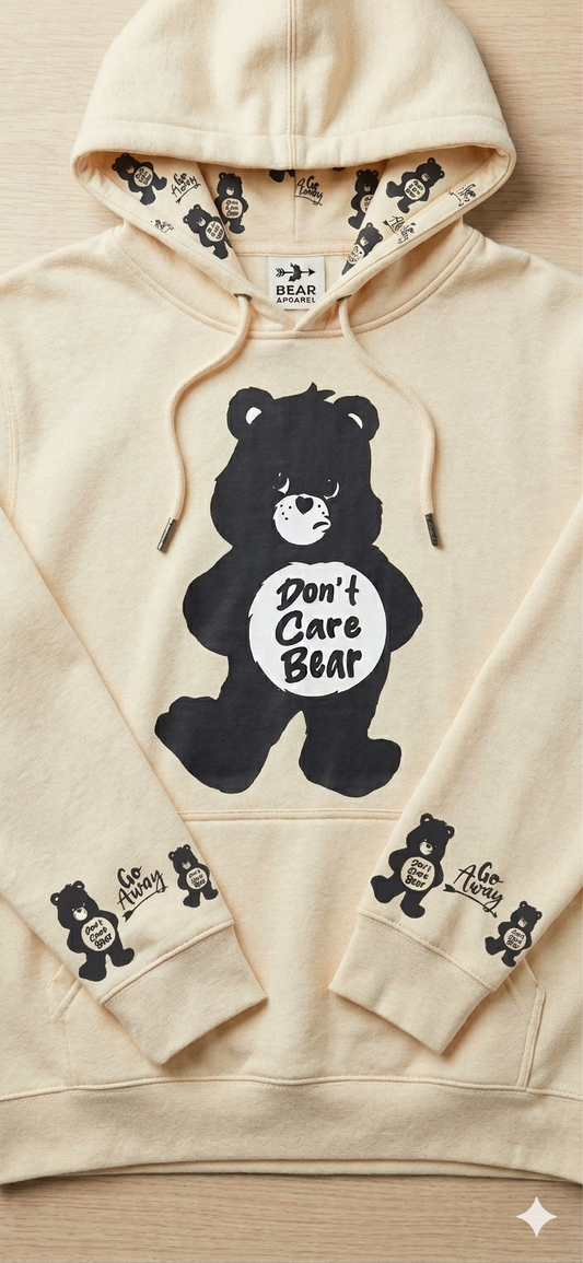 "Don't Care Bear" Essential Hoodie