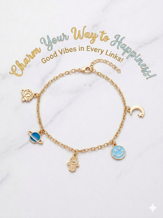 The Custom Charm Anklet — Made Just For You! ✨