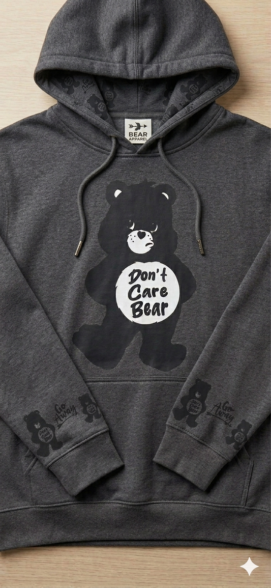 "Don't Care Bear" Essential Hoodie