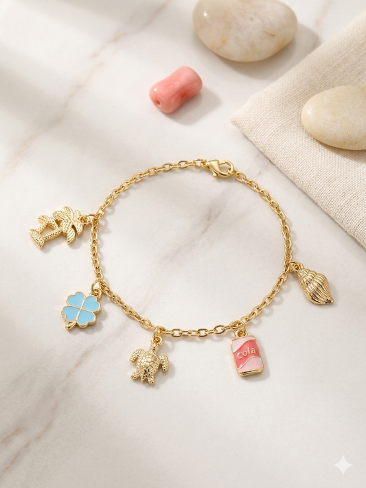 Seaside State of Mind Charm Bracelet
